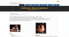 Desktop Screenshot of buikdans.be